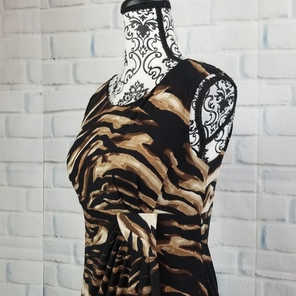 Saint Tropez West size 6 sleeveless dress - Picture 6 of 8